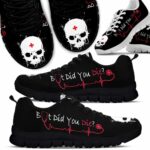 SS-U-Nur-BDYD-Nur-220610NA10 @ Nurse But Did You Die Skull-Nurse Skull But Did You Die Sneakers