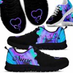 SS-U-Nur-PC-Nur-220610NA10 @ Nurse Purple Cloud-Nurse Purple Cloud Heartbeat Sneakers