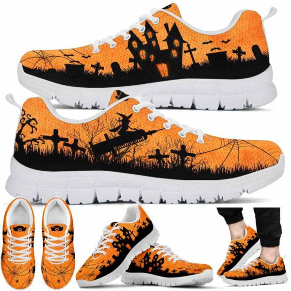 SS-U-Nur-H-Nur-220610NA10 @ Nurse Halloween-Nurse Witch Halloween Sneakers