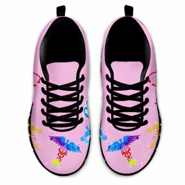 SS-U-Nur-WP-Nur-220610NA10 @ Nurse Watercolor Pink-Nurse Watercolor Pink Sneakers