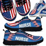 SS-U-Nur-UFL-Nur-220610NA10 @ Nurse US FLAG Line-Nurse Usa Flag Sneakers