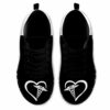 SS-U-Nur-BHB-Nur-220610NA11 @ Nurse BW Heat Beat-Nurse Black White Heartbeat Sneakers