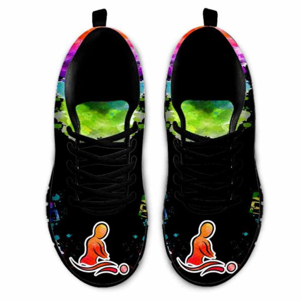 SS-U-Job-W-Msst-220610NA10 @ Massage Therapist Watercolor-Massage Therapist Watercolor Sneakers