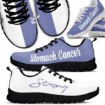 SS-U-Awa-C-Stca-220610NA10 @ Stomach Cancer Clou-Stomach Cancer Stay Strong Sneakers