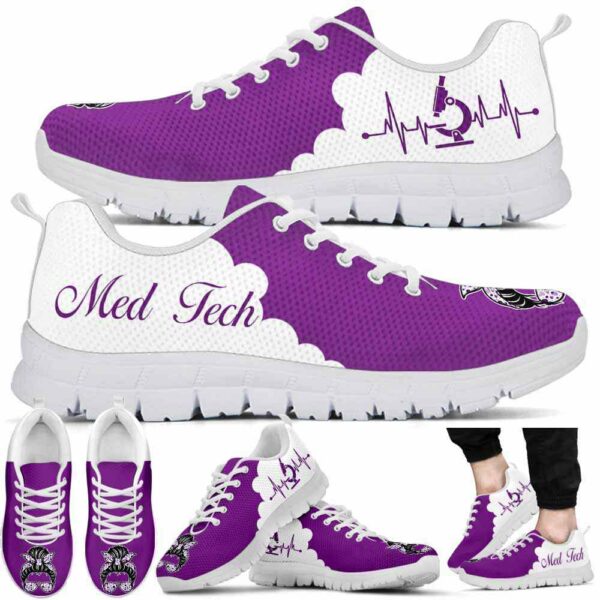 SS-U-Nur-PCH-Mtec-210605VY10 @ Med Tech Purple Cloud Heartbeat-Med Tech Purple Cloud Heartbeat Sneakers