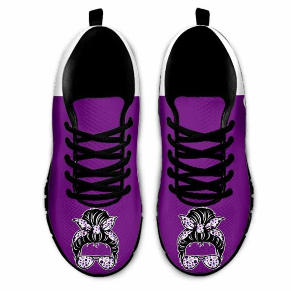 SS-U-Nur-PCH-Mtec-210605VY10 @ Med Tech Purple Cloud Heartbeat-Med Tech Purple Cloud Heartbeat Sneakers