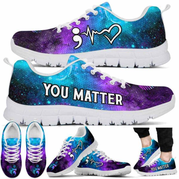 SS-U-Awa-YM-SuiPre-220610NA10 @ Suicide Prevention You Matte-Suicide Prevention Galaxy You Matter Sneakers