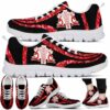 SS-U-Nur-MHL-Mtec-210605VY10 @ Med Tech Microscope Hematology Line-Med Tech Hematology Red Line Pattern Sneakers