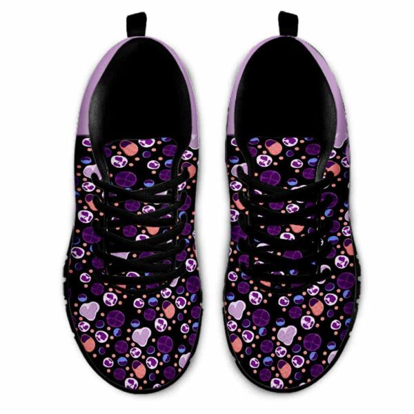 SS-U-Nur-PBC-Mtec-210605VY10 @ Med Tech Purple Blood Cloud-Med Tech Heartbeat Cloud Purple Sneakers