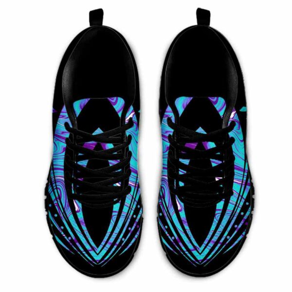 SS-U-Awa-TL-SuiPre-220610NA10 @ Suicide Prevention Teal Lin-Suicide Prevention Teal Purple Lines Sneakers