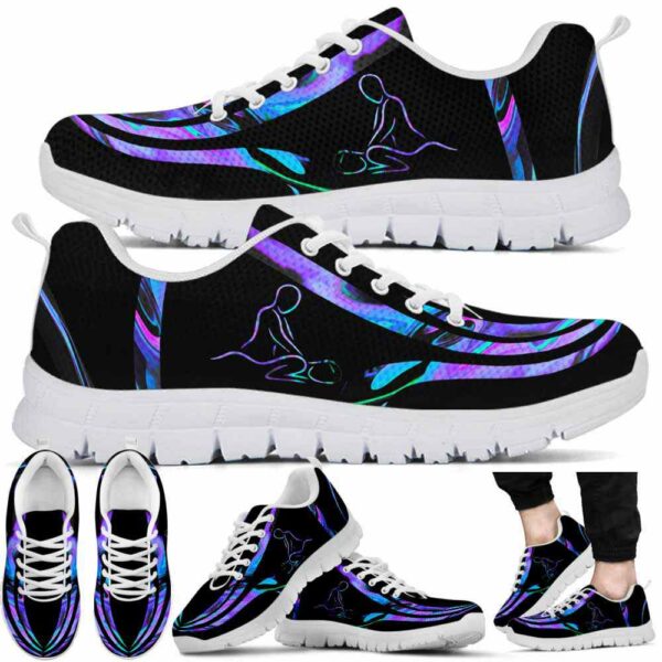 SS-U-Job-PL-Msst-220610NA10 @ Massage Therapist Purple Line-Massage Therapist Purple Line Sneakers