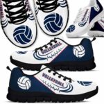 SS-U-Hobb-NL-Vlbl-220610NA10 @ Volleyball Navy Line-Volleyball Navy Heartbeat Line Sneakers