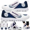 SS-U-Hobb-NL-Vlbl-220610NA10 @ Volleyball Navy Line-Volleyball Navy Heartbeat Line Sneakers