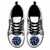 SS-U-Hobb-NL-Vlbl-220610NA10 @ Volleyball Navy Line-Volleyball Navy Heartbeat Line Sneakers