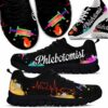 SS-U-Nur-W-Plboto-220610NA10 @ Phlebotomist Watercolor-Phlebotomist Watercolor Heartbeat Sneakers