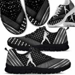 SS-U-Hobb-SM-Sbal-220610NA10 @ Softball Silver Metal-Softball Metal Silver Pattern Sneakers