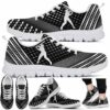 SS-U-Hobb-SM-Sbal-220610NA10 @ Softball Silver Metal-Softball Metal Silver Pattern Sneakers