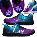 SS-U-Awa-LG-Autism-220610NA10 @ Autism Love Galax-Autism Puzzle Love Galaxy Sneakers