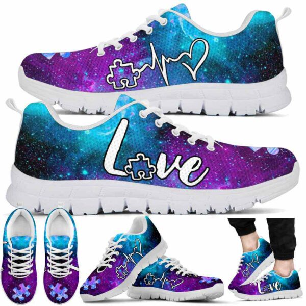 SS-U-Awa-LG-Autism-220610NA10 @ Autism Love Galax-Autism Puzzle Love Galaxy Sneakers