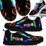 SS-U-Lgbt-P-Lgbt-220610NA10 @ Lgbt Pride-Lgbt Colorful Line Pride Sneakers