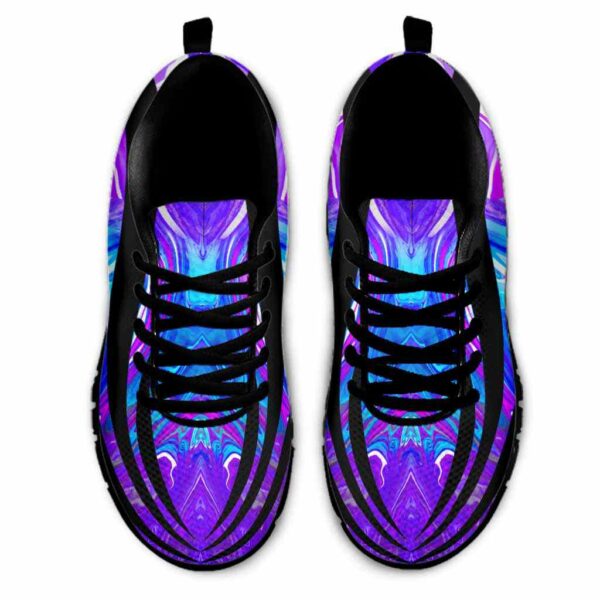 SS-U-Awa-LL-Autism-220610NA10 @ Autism Liquid Lin-Autism Puzzle Purple Line Sneakers