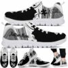 SS-U-Awa-AMC-Autism-220610NA10 @ Autism Mom Clou-Autism Mom Cloud Black White Sneakers