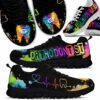SS-U-Nur-W-N27-220610NA10 @ Orthodontist Watercolor-Orthodontic Watercolor Heartbeat Sneakers