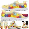 SS-U-Awa-PH-Autism-220610NA10 @ Autism Puzzle Han-Autism Puzzle Hand Pattern Sneakers