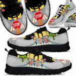 SS-U-Job-SS-Cros-220610NA10 @ Crossing Guard Stop Sign-Crossing Guard Stop Sign Sneakers