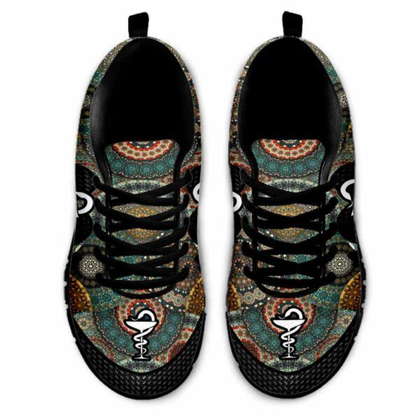 SS-U-Nur-MLH-Phacist-220610NA10 @ Pharmacist Mandala Line Heart-Pharmacist Mandala Line Heart Sneakers