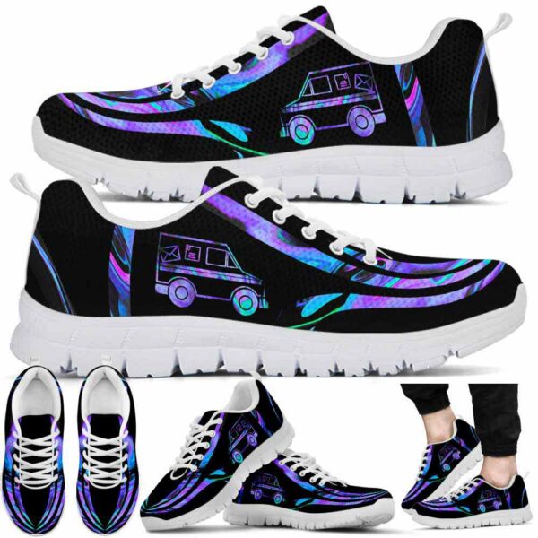 SS-U-Job-PL-Pker-220610NA10 @ Postal Worker Purple Line-Postman Purple Line Sneakers