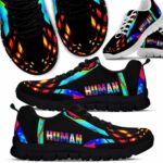 SS-U-Lgbt-HL-Lgbt-220610NA11 @ Lgbt Human Line-Lgbt Colorful Human Line Sneakers