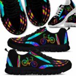 SS-U-Hobb-BL-Cycl-220610NA10 @ Cycling Bicycle Line-Cycling Colorful Line Sneakers