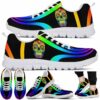 SS-U-Lgbt-MSR-Lgbt-210520VY10 @ Lgbt Mandala Skull Rainbow-Lgbt Sugar Skull Rainbow Line Sneakers