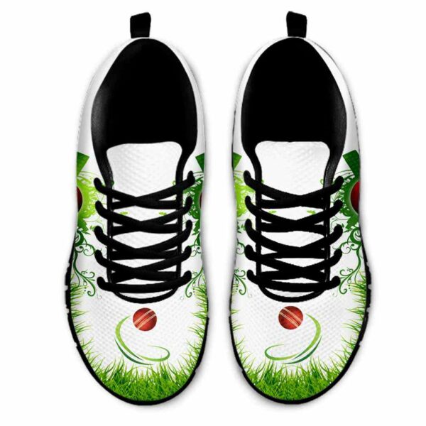 SS-U-Hobb-G-Cket-220610NA10 @ Cricket Grass-Cricket Grass Pattern Sneakers