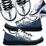 SS-U-Hobb-BL-Cycl-220610NA11 @ Cycling Blue Line-Cycling Blue White Line Sneakers