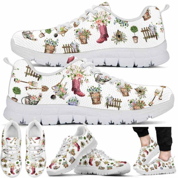 SS-U-Hobb-GF-Gard-220610NA10 @ Gardening Flower-Gardener Gardening Pattern Sneakers