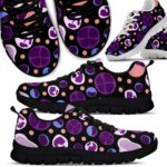 SS-U-Nur-PBSB-Mtec-220610NA10 @ Med Tech Purple Blood Smear Black-Med Tech Blood Pattern Black Sneakers