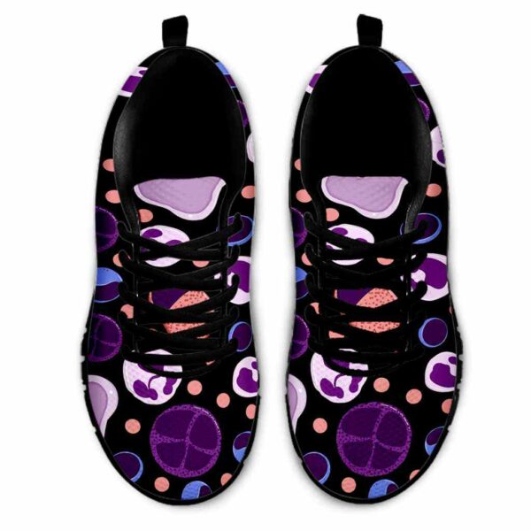 SS-U-Nur-PBSB-Mtec-220610NA10 @ Med Tech Purple Blood Smear Black-Med Tech Blood Pattern Black Sneakers