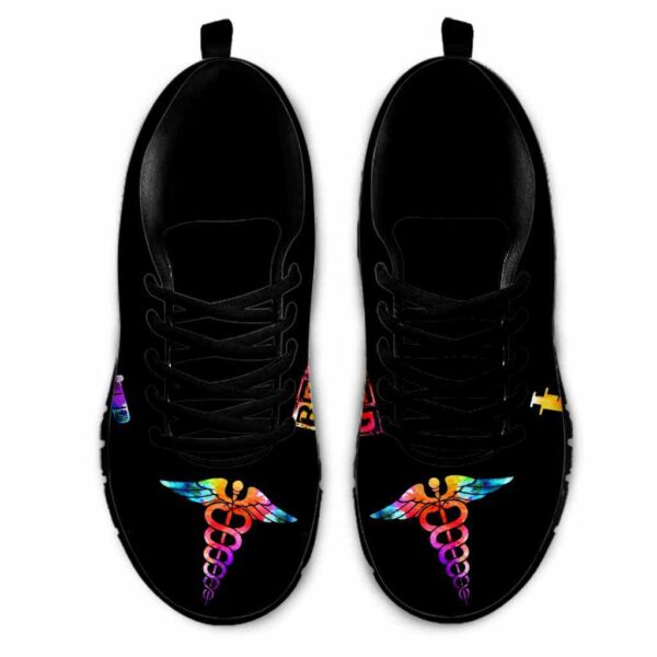 SS-U-Nur-WL-RN-220610NA10 @ Registered Nurse Watercolor Love-Registered Nurse Watercolor Love Sneakers