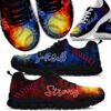 SS-U-Hobb-S-Sbal-220610NA10 @ Softball Strong-Softball Strong Fire Water Sneakers