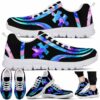 SS-U-Awa-PGL-Autism-220610NA10 @ Autism Purple Galaxy Lin-Autism Puzzle Line Galaxy Sneakers