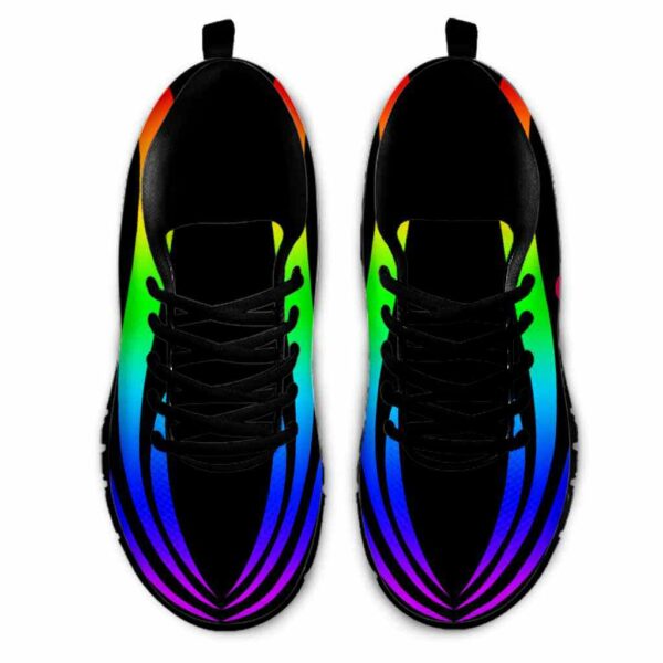 SS-U-Lgbt-HL-Lgbt-220610NA10 @ Lgbt Heart Line-Lgbt Love Is Love Heart Line Sneakers