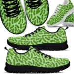 SS-U-Hobb-GP-Pkle-220610NA10 @ Pickle Green Pattern-Pickle Green Pickle Pattern Sneakers