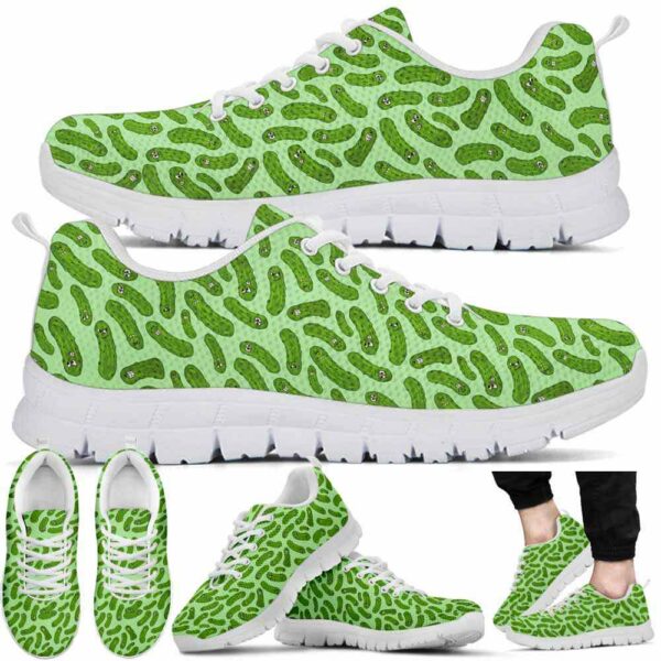 SS-U-Hobb-GP-Pkle-220610NA10 @ Pickle Green Pattern-Pickle Green Pickle Pattern Sneakers