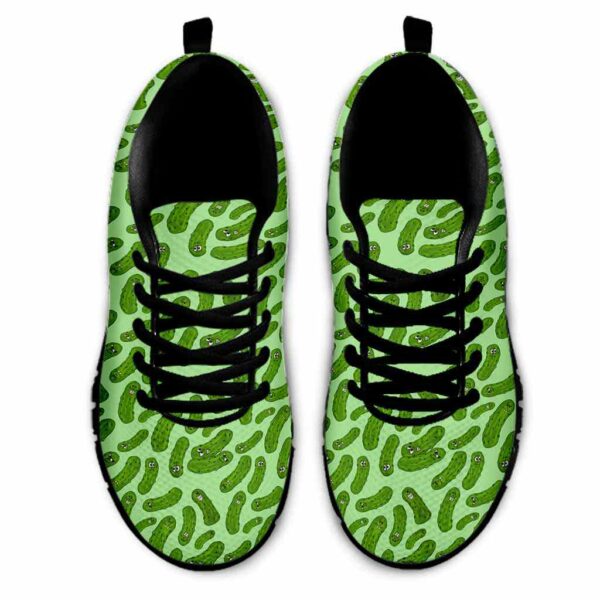 SS-U-Hobb-GP-Pkle-220610NA10 @ Pickle Green Pattern-Pickle Green Pickle Pattern Sneakers