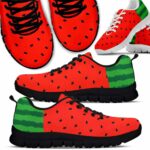 SS-U-Hobb-RAG-Wtml-220610NA10 @ Watermelon Red And Green-Watermelon Red Green Sneakers