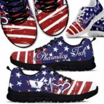 SS-U-Nur-AF-PhmaTec-220610NA10 @ Pharmacy Tech American Flag-Pharmacy Tech Usa Flag Sneakers