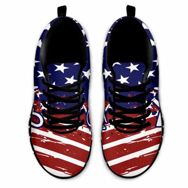 SS-U-Nur-AF-PhmaTec-220610NA10 @ Pharmacy Tech American Flag-Pharmacy Tech Usa Flag Sneakers