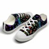 LTS-U-Hobb-WP-Dgof-220608VY10 @ Disc Golf Watercolor Pattern-Disc Golf Watercolor Pattern Low Top Shoes